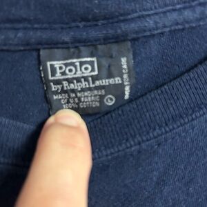 Polo Ralph Lauren Navy Blue Shirt